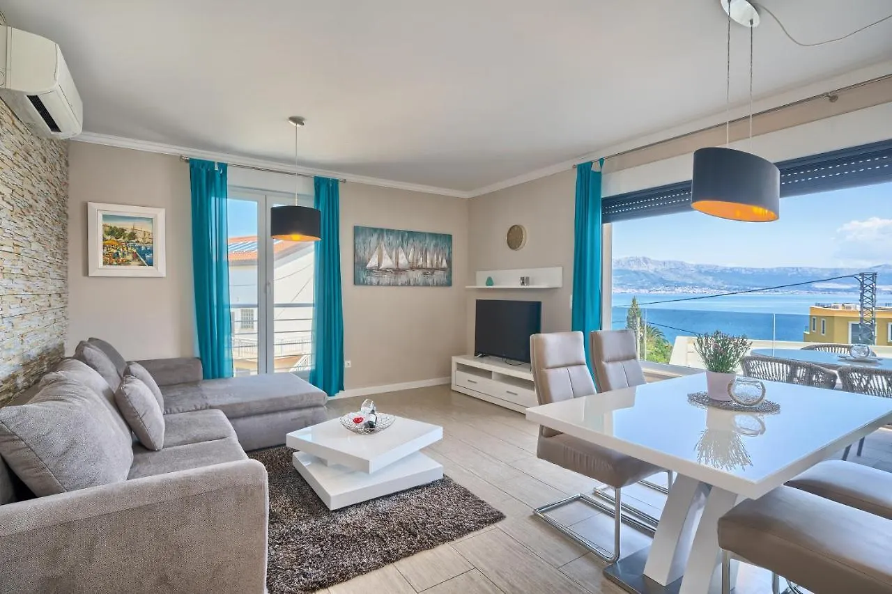 Moni'S Place - Fresh Seaview Apartment Slatine